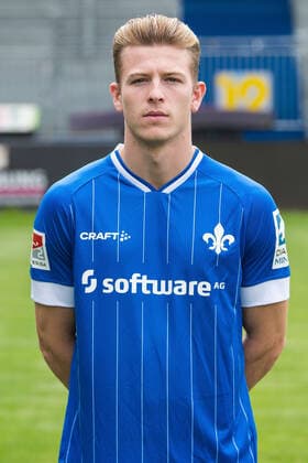 12 07 2021, xfux, football 2 Bundesliga, SV Darmstadt 98, 2 BL, porträttermin 2021 2022, emonline emspor, v l Tim Skarke, SV Darmstadt 98, 2 BL, porträttermin 2021 2022, Darmstadt