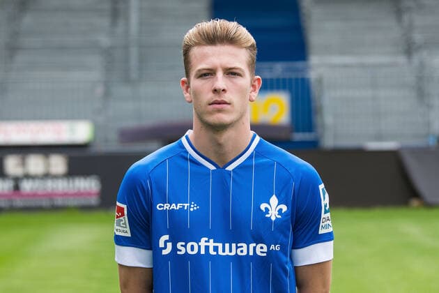 12 07 2021, xfux, football 2 Bundesliga, SV Darmstadt 98, 2 BL, porträttermin 2021 2022, emonline emspor, v l Tim Skarke, SV Darmstadt 98, 2 BL, porträttermin 2021 2022, Darmstadt