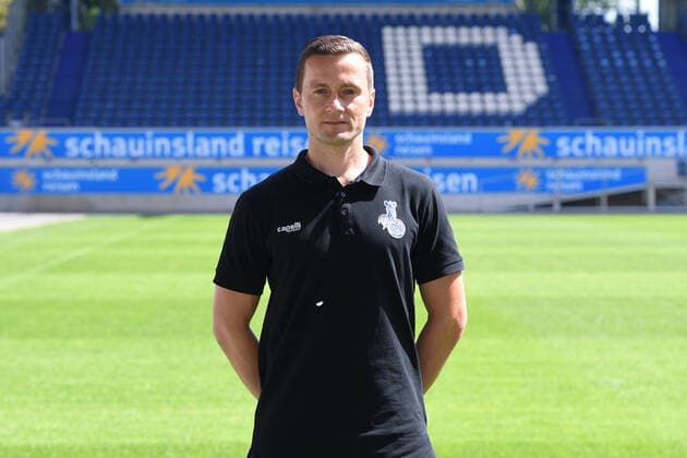 Martin Schroeder team doctor MSV Duisburg 3 league, portrait date 2021 2022 xRx