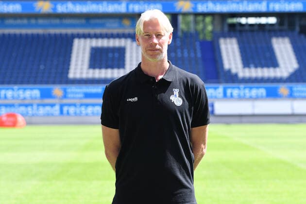 Sven Beuckert Goalkeeper Coach MSV Duisburg 3 League, Portrait Date 2021 2022 xRx