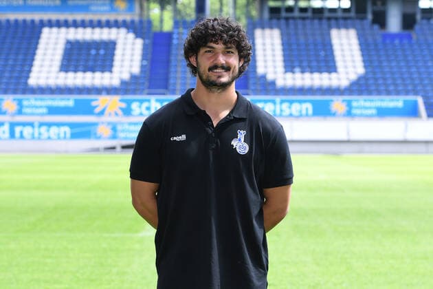 Ruben Solis athletic trainer MSV Duisburg 3 league, portrait date 2021 2022 xRx