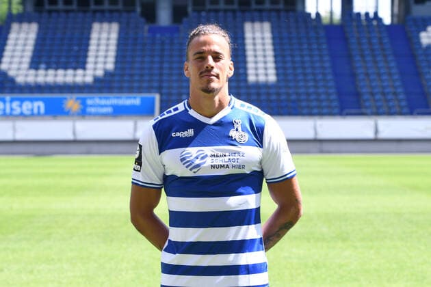 Rolf Feltscher MSV Duisburg 3 league, portrait date 2021 2022 xRx