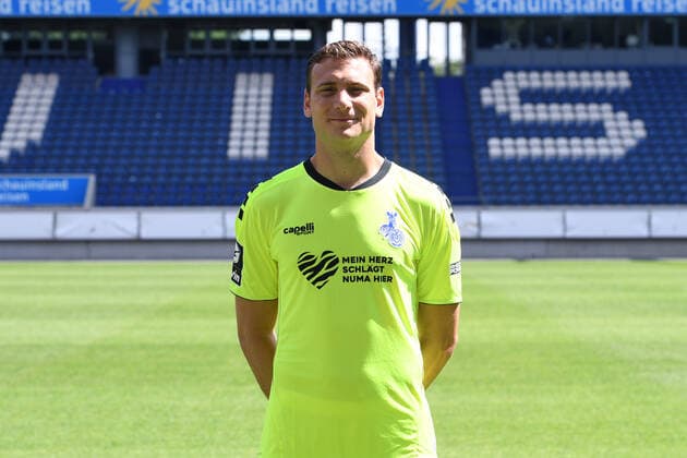 Jo Coppens MSV Duisburg 3 league, portrait date 2021 2022 xRx