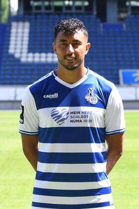 Aziz Bouhaddouz MSV Duisburg 3 league, port date 2021 2022 xRx