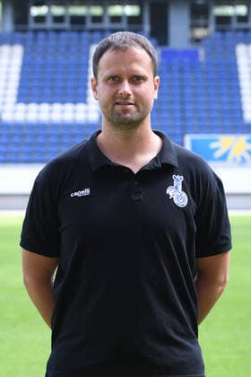 Oliver Grabowski Physiotherapist MSV Duisburg 3 League, Portrait Date 2021 2022 xRx