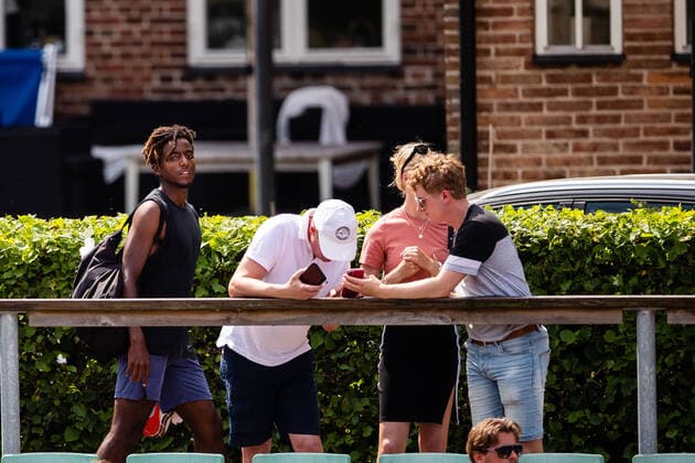 210713 Elias Ymer, Sweden, during day 9 of the Nordea Open on 13 July 2021 in Bastad,  Copyright: MATHILDAxAHLBERG BB210713BB111