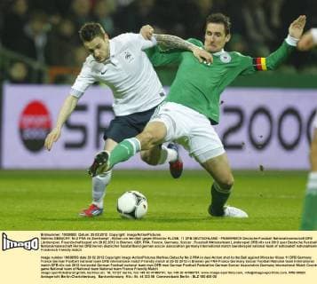 Football, International match, Germany - France 1:2