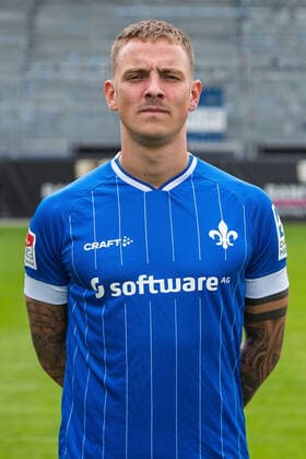 12 07 2021, xfux, football 2 Bundesliga, SV Darmstadt 98, 2 BL, porträttermin 2021 2022, emonline emspor, v l Philipp Tietz, SV Darmstadt 98, 2 BL, porträttermin 2021 2022, Darmstadt