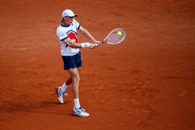 210713 Emil Ruusuvuori, Finland, during day 9 of the Nordea Open on 13 July 2021 in Bastad,  Copyright: MATHILDAxAHLBERG BB210713BB195