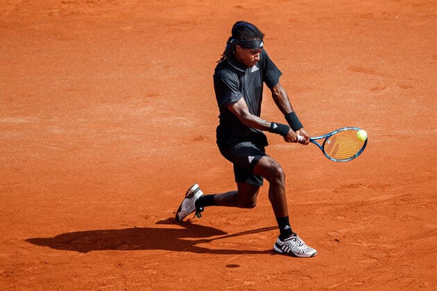 210713 Mikael Ymer, Sweden, during day 9 of the Nordea Open on 13 July 2021 in Bastad,  Copyright: MATHILDAxAHLBERG BB210713BB198