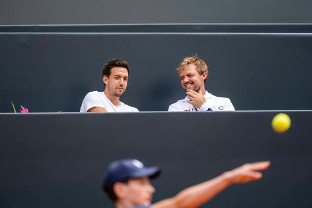 Andreas Mies GER , Kevin Krawietz GER 13 07 21, Hamburg European Open, Hamburg, Hamburger Rothenbaum,ATP500 Â