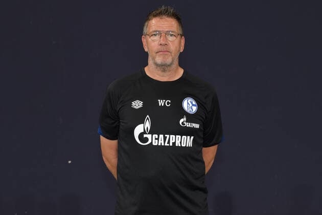 Goalkeeper coach Wil Coort FC Schalke 04 1 BL, port date 2021 2022 Gelsenkirchen Nordrhein Westfalen Germany Team2