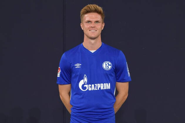 Marius Bülter FC Schalke 04 1 BL, portrait date 2021 2022 Gelsenkirchen North Rhine Westphalia Germany Team2