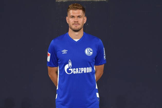 Simon Terodde FC Schalke 04 1 BL, portrait date 2021 2022 Gelsenkirchen North Rhine Westphalia Germany Team2