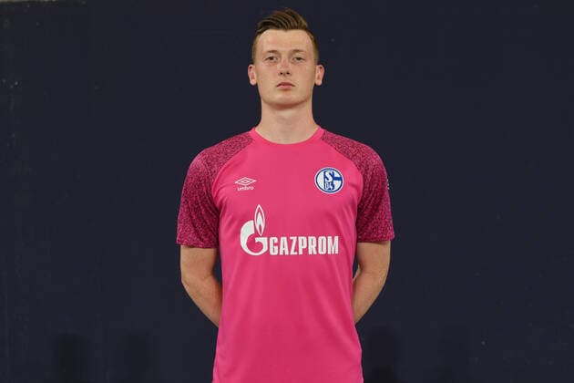 Goalkeeper Markus Schubert FC Schalke 04 1 BL, portrait date 2021 2022 Gelsenkirchen North Rhine Westphalia Germany Team2