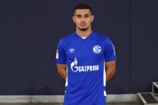 Levent Mercan FC Schalke 04 1 BL, port date 2021 2022 Gelsenkirchen North Rhine Westphalia Germany Team2
