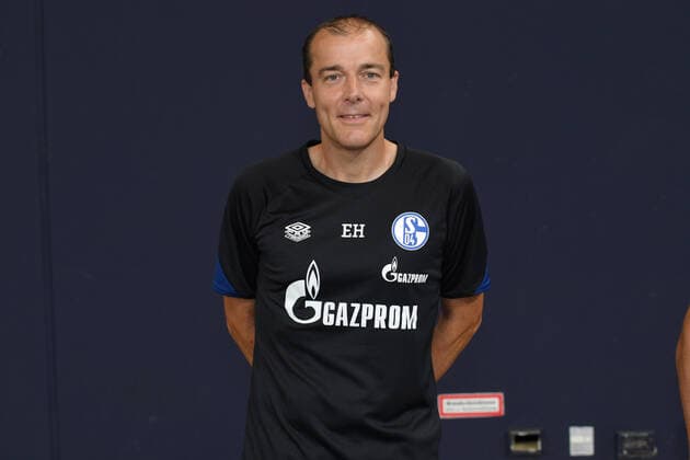 Witness Enrico Heil FC Schalke 04 1 BL, portrait date 2021 2022 Gelsenkirchen North Rhine Westphalia Germany Team2