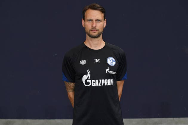 Athletic trainer Jörn Menger FC Schalke 04 1 BL, portrait date 2021 2022 Gelsenkirchen North Rhine Westphalia Germany Team2