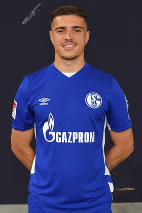 Blendi Idrizi FC Schalke 04 1 BL, port date 2021 2022 Gelsenkirchen North Rhine Westphalia Germany Team2