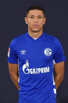 Amine Harit FC Schalke 04 1 BL, portrait date 2021 2022 Gelsenkirchen North Rhine Westphalia Germany Team2