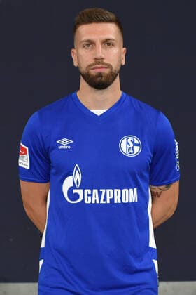 Matija Nastasic FC Schalke 04 1 BL, portrait date 2021 2022 Gelsenkirchen North Rhine Westphalia Germany Team2