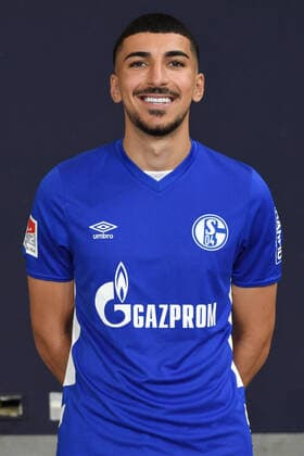 Nassim Boujellab FC Schalke 04 1 BL, port date 2021 2022 Gelsenkirchen North Rhine Westphalia Germany Team2