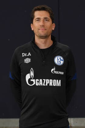 Dr Antonius Antoniadis FC Schalke 04 1 BL, portrait date 2021 2022 Gelsenkirchen North Rhine-Westphalia Germany Team2