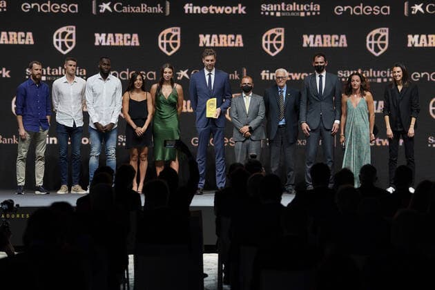 Spanish Basketball Gala in Madrid