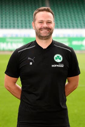 07 07 2021 SpVgg Greuther Fürth Kleeblatt Spielvereinigung 1 Football Bundesliga Season 2021 2022 photo appointment portrait appointment single photo portrait portrait head shot Daniel Wiegand Team Coordinator Zeugwart SpVgg Greuther Fürth
