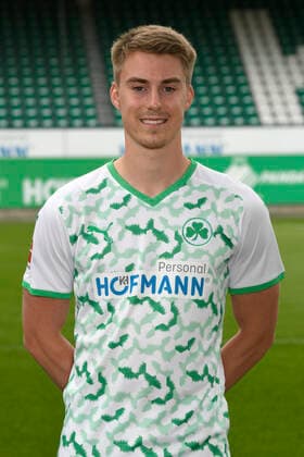 07 07 2021 SpVgg Greuther Fürth Kleeblatt Spielvereinigung 1 Football Bundesliga Season 2021 2022 photo appointment portrait appointment single photo portrait portrait head shot Gian Luca Gian Luca Itter 27, SpVgg Greuther Fürth