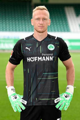 07 07 2021 SpVgg Greuther Fürth Kleeblatt Spielvereinigung 1 Football Bundesliga Season 2021 2022 photo appointment portrait appointment single photo portrait portrait head shot Sascha Burchert 30, SpVgg Greuther Fürth
