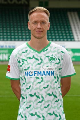 07 07 2021 SpVgg Greuther Fürth Kleeblatt Spielvereinigung 1 Football Bundesliga Season 2021 2022 photo appointment portrait appointment single photo portrait portrait headshot Havard Nielsen 16, SpVgg Greuther Fürth