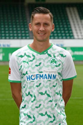 07 07 2021 SpVgg Greuther Fürth Kleeblatt Spielvereinigung 1 Football Bundesliga Season 2021 2022 photo appointment portrait appointment single photo portrait portrait head shot Paul Seguin 33, SpVgg Greuther Fürth