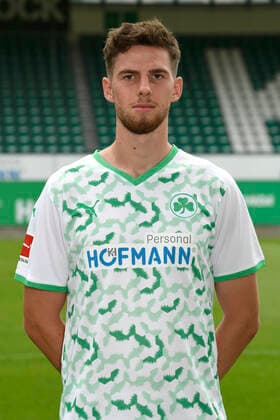 07 07 2021 SpVgg Greuther Fürth Kleeblatt Spielvereinigung 1 Football Bundesliga Season 2021 2022 photo appointment portrait appointment single photo portrait portrait head shot Anton Stach 24, SpVgg Greuther Fürth