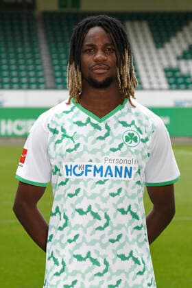 07 07 2021 SpVgg Greuther Fürth Kleeblatt Spielvereinigung 1 Football Bundesliga Season 2021 2022 photo appointment portrait appointment single photo portrait portrait head shot Gideon Jung 23, SpVgg Greuther Fürth