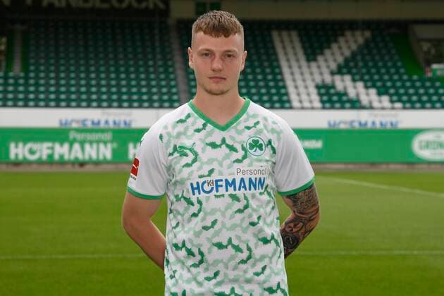 07 07 2021 SpVgg Greuther Fürth Kleeblatt Spielvereinigung 1 Football Bundesliga Season 2021 2022 photo appointment portrait appointment single photo portrait portrait headshot Robin Kehr 7, SpVgg Greuther Fürth