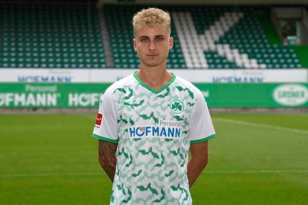 07 07 2021 SpVgg Greuther Fürth Kleeblatt Spielvereinigung 1 Football Bundesliga Season 2021 2022 photo appointment portrait appointment single photo portrait portrait head shot Nils Seufert 8, SpVgg Greuther Fürth