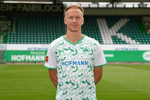 07 07 2021 SpVgg Greuther Fürth Kleeblatt Spielvereinigung 1 Football Bundesliga Season 2021 2022 photo appointment portrait appointment single photo portrait portrait headshot Havard Nielsen 16, SpVgg Greuther Fürth