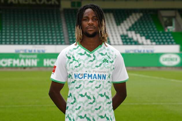 07 07 2021 SpVgg Greuther Fürth Kleeblatt Spielvereinigung 1 Football Bundesliga Season 2021 2022 photo appointment portrait appointment single photo portrait portrait head shot Gideon Jung 23, SpVgg Greuther Fürth