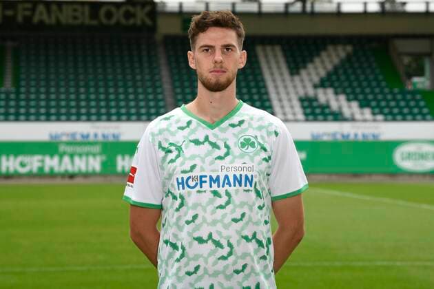 07 07 2021 SpVgg Greuther Fürth Kleeblatt Spielvereinigung 1 Football Bundesliga Season 2021 2022 photo appointment portrait appointment single photo portrait portrait head shot Anton Stach 24, SpVgg Greuther Fürth