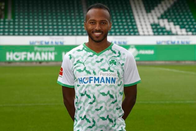 07 07 2021 SpVgg Greuther Fürth Kleeblatt Spielvereinigung 1 Football Bundesliga Season 2021 2022 photo appointment portrait appointment single photo portrait portrait head shot Julian Green 37, SpVgg Greuther Fürth
