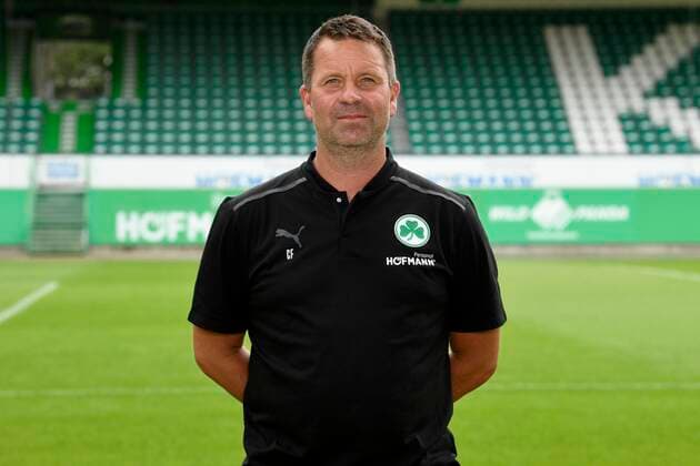 07 07 2021 SpVgg Greuther Fürth Kleeblatt Spielvereinigung 1 Football Bundesliga Season 2021 2022 photo appointment portrait appointment single photo portrait portrait head shot Christian Fiedler goalkeeper coach SpVgg Greuther Fürth