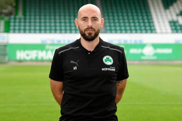 07 07 2021 SpVgg Greuther Fürth Kleeblatt Spielvereinigung 1 Football Bundesliga Season 2021 2022 photo appointment portrait appointment single photo portrait portrait head shot Alexander Hahn Co Trainer video analysis SpVgg Greuther Fürth