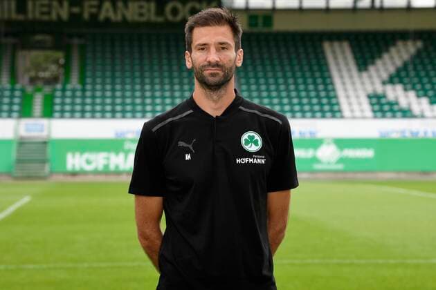 07 07 2021 SpVgg Greuther Fürth Kleeblatt Spielvereinigung 1 Football Bundesliga Season 2021 2022 photo appointment portrait appointment single photo portrait portrait head shot Andre Mijatovic Co Trainer SpVgg Greuther Fürth