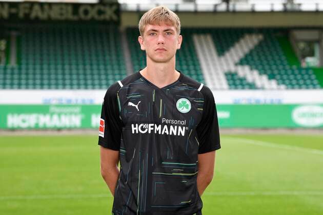 07 07 2021 SpVgg Greuther Fürth Kleeblatt Spielvereinigung 1 Football Bundesliga Season 2021 2022 photo appointment portrait appointment single photo portrait portrait head shot Lasse Schulz SpVgg Greuther Fürth