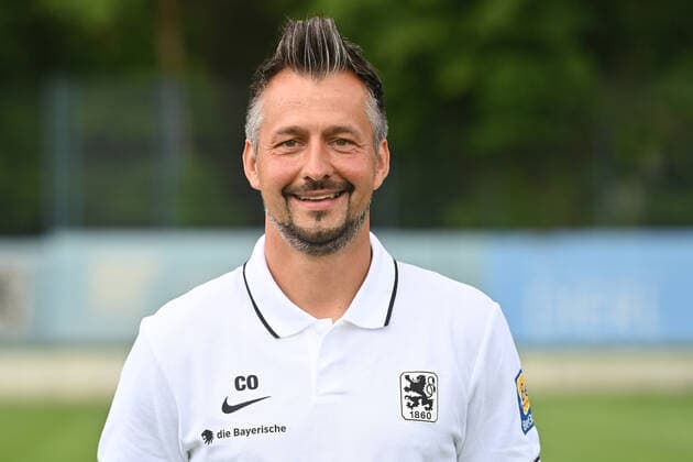 Co Trainer Oliver BEER TSV 1860 Muenchen ,3 Liga,Portraettermin 2021 2022