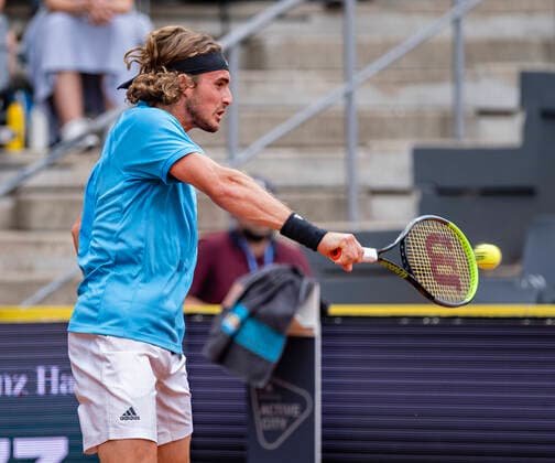 Stefanos Tsitsipas GRE 14 07 21, Hamburg European Open, Hamburg, Hamburger Rothenbaum,ATP500 Â