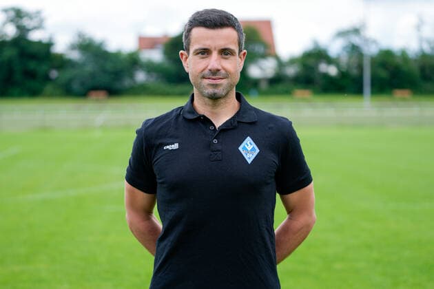 Dennis Tiano Goalkeeper coach SV Waldhof Mannheim 3 Liga, portrait date 2021 2022 xozx