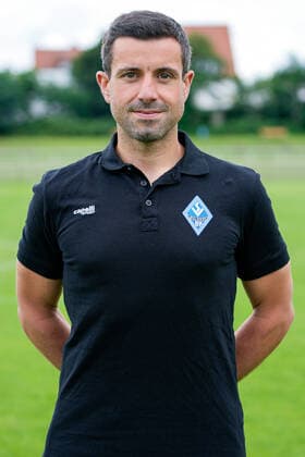 Dennis Tiano Goalkeeper coach SV Waldhof Mannheim 3 Liga, portrait date 2021 2022 xozx
