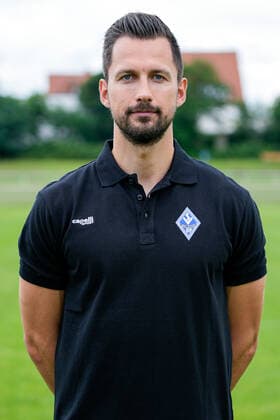 Florian Braband fitness trainer, athletics trainer SV Waldhof Mannheim 3 league, portrait date 2021 2022 xozx